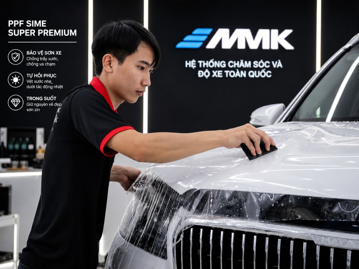 PPF SIME – Dán Phim Bảo Vệ Sơn Xe Cao Cấp Bền Đẹp