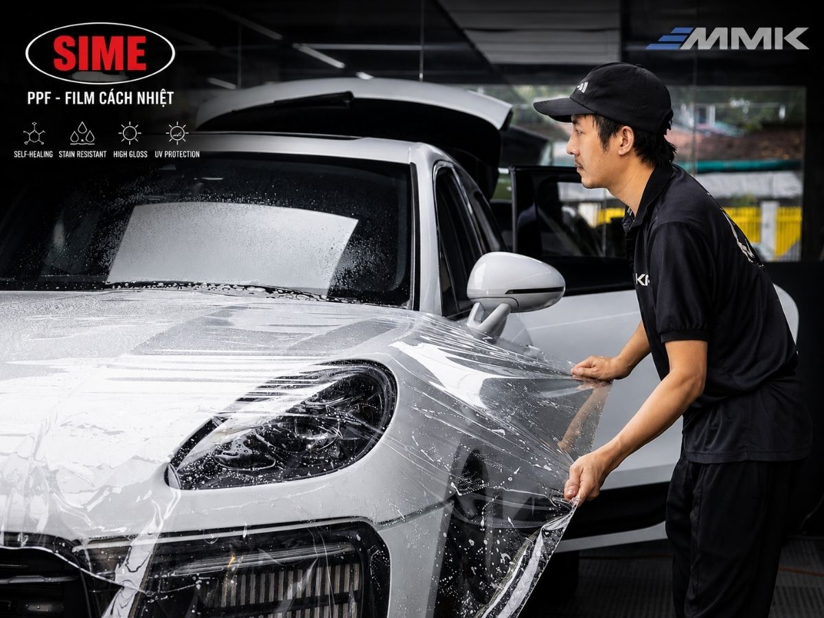 Quy Trình Dán PPF Sime Chuyên Nghiệp Từ A Đến Z